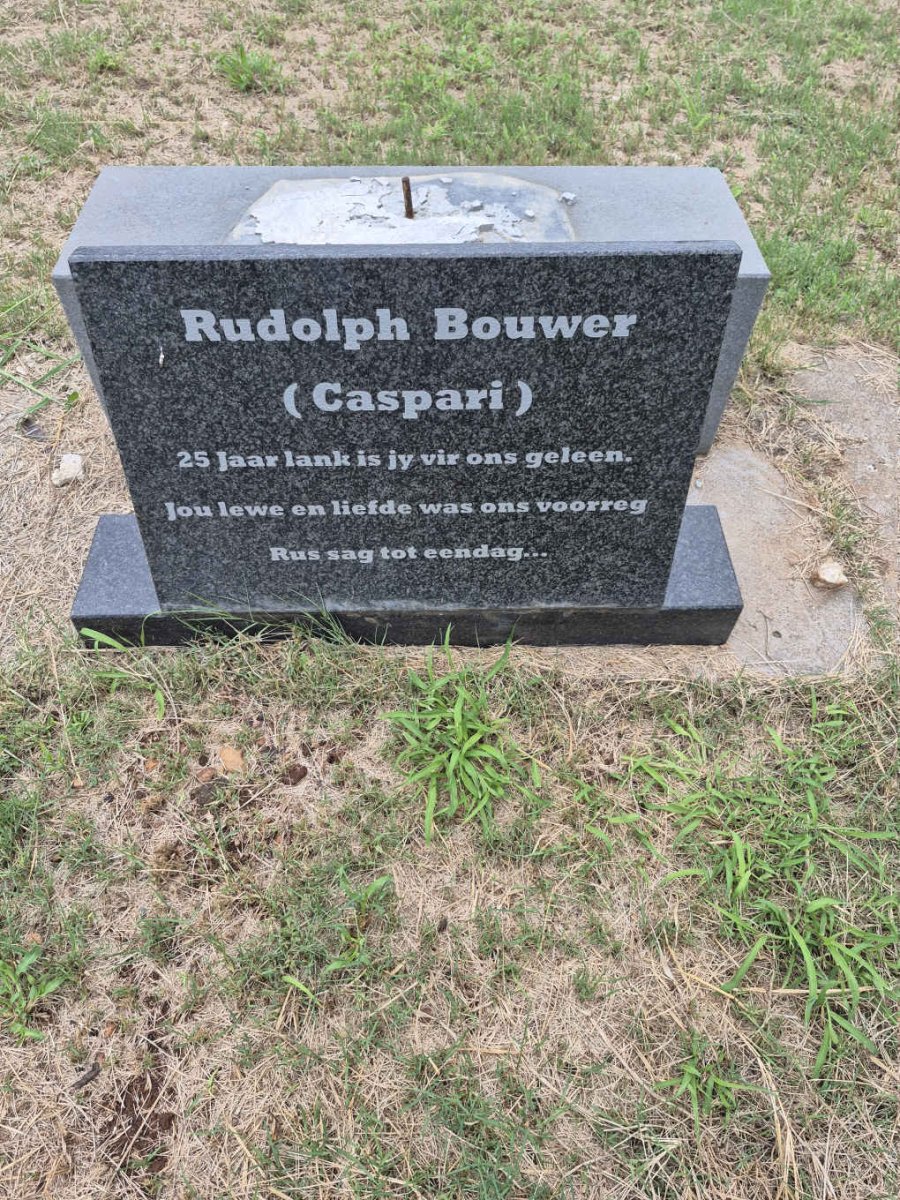 BOUWER Rudolph 