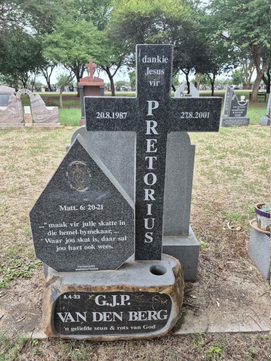BERG G.J.P., van den 1987-2001