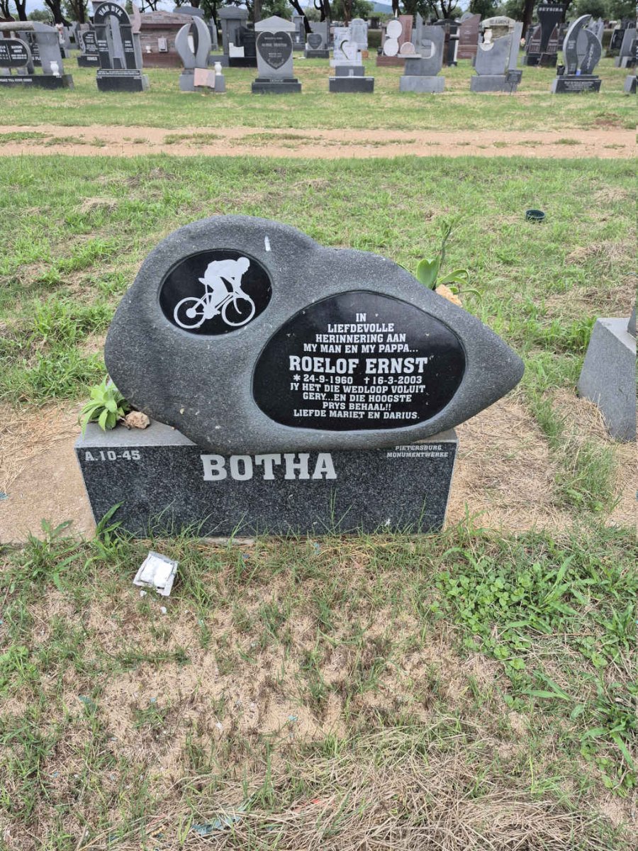 BOTHA Roelof Ernst 1960-2003