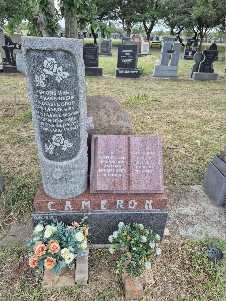 CAMERON Alexander 1982-2002