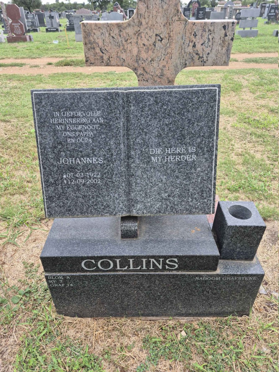 COLLINS Johannes 1922-2002