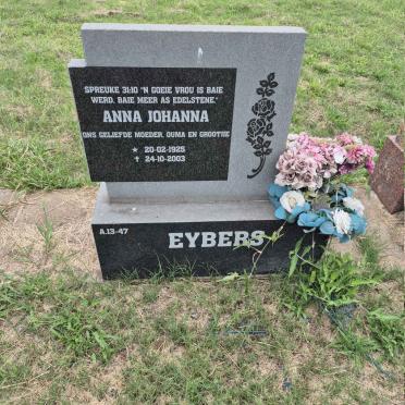 EYBERS Anna Johanna 1925-2003