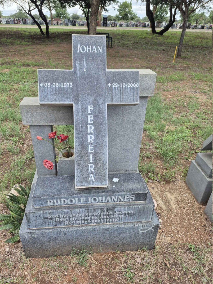 FERREIRA Rudolf Johannes 1973-2000