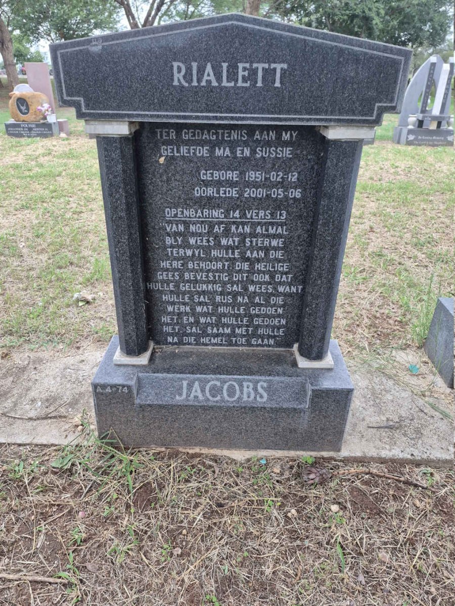 JACOBS Rialett 1951-2001