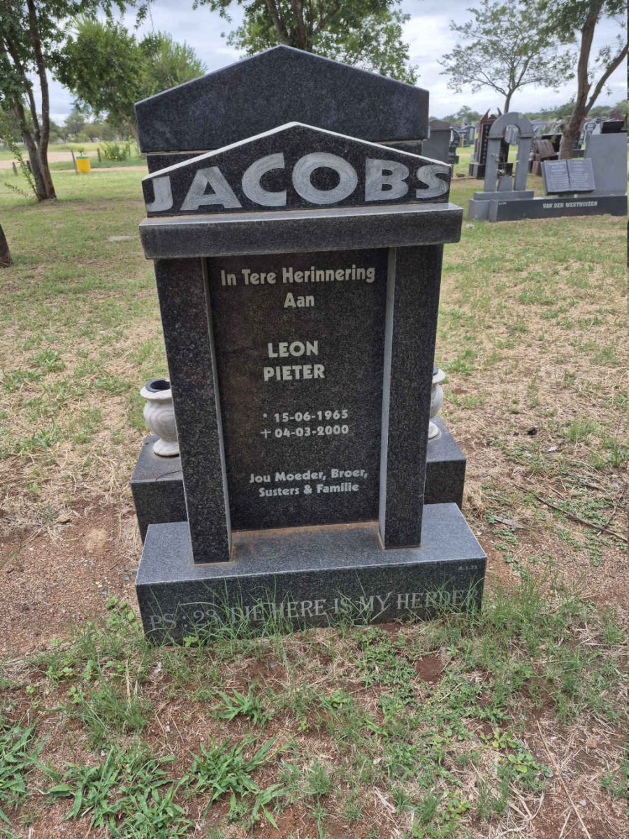 JACOBS Leon Pieter 1965-2000