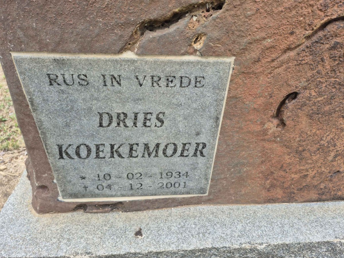 KOEKEMOER Dries 1934-2001
