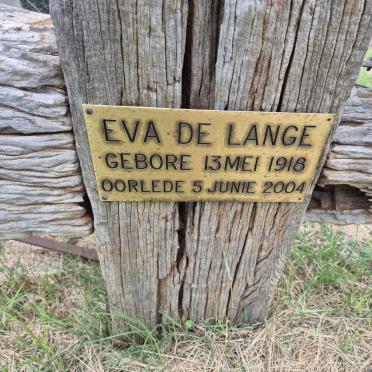 LANGE Eva, de 1918-2004