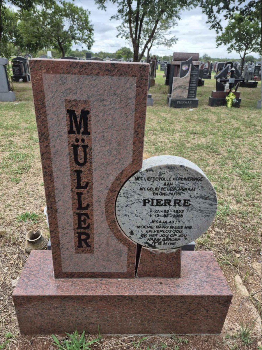 MULLER Pierre 1953-2000