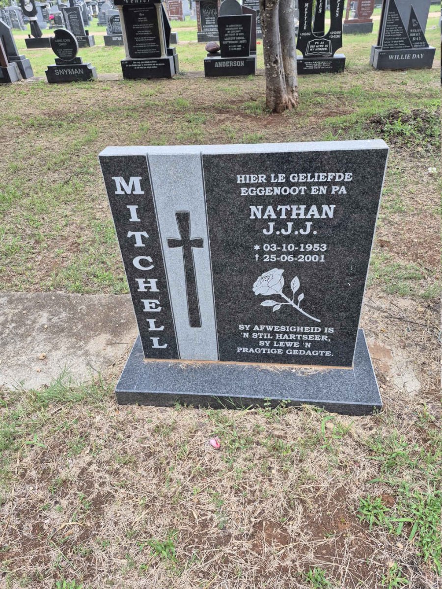 MITCHELL Nathan J.J.J. 1953-2001