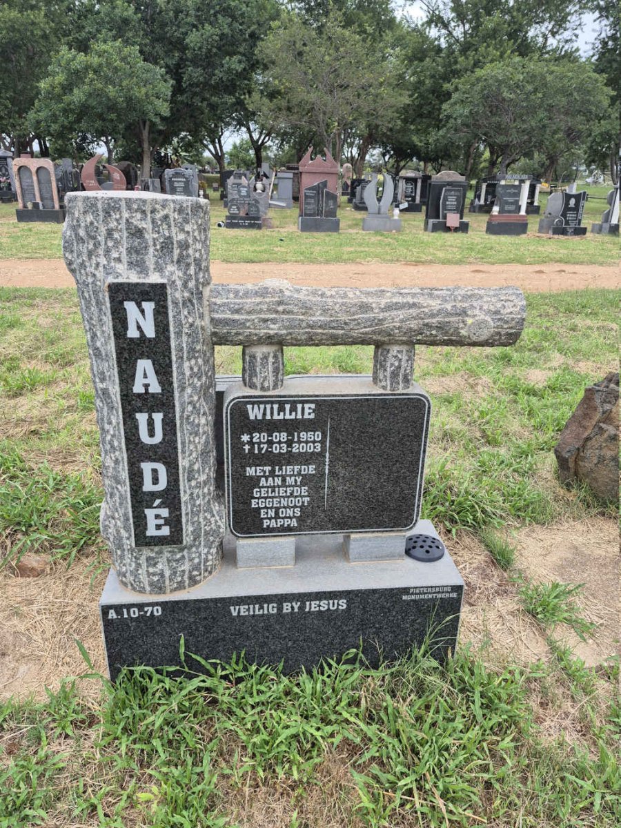 NAUDE Willie 1950-2003