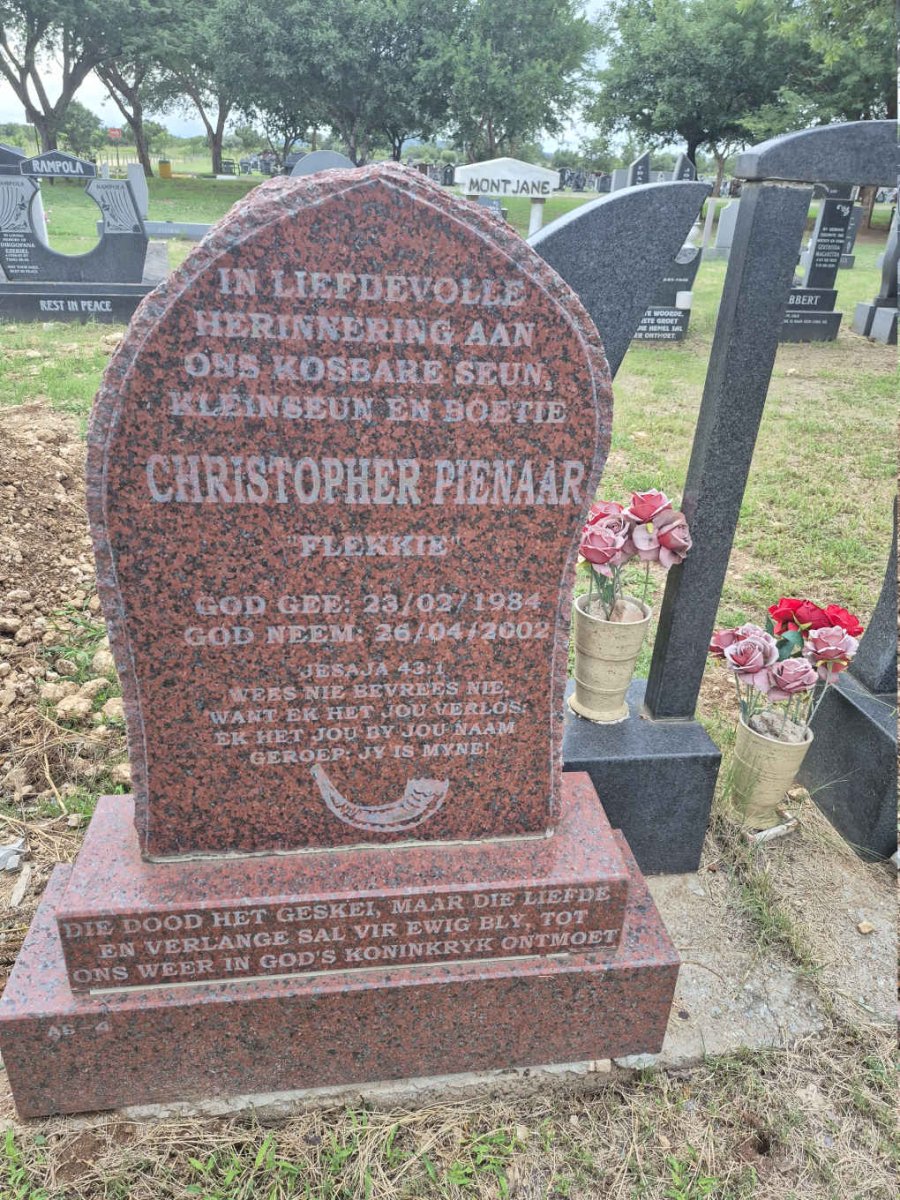 PIENAAR Christopher 1984-2002