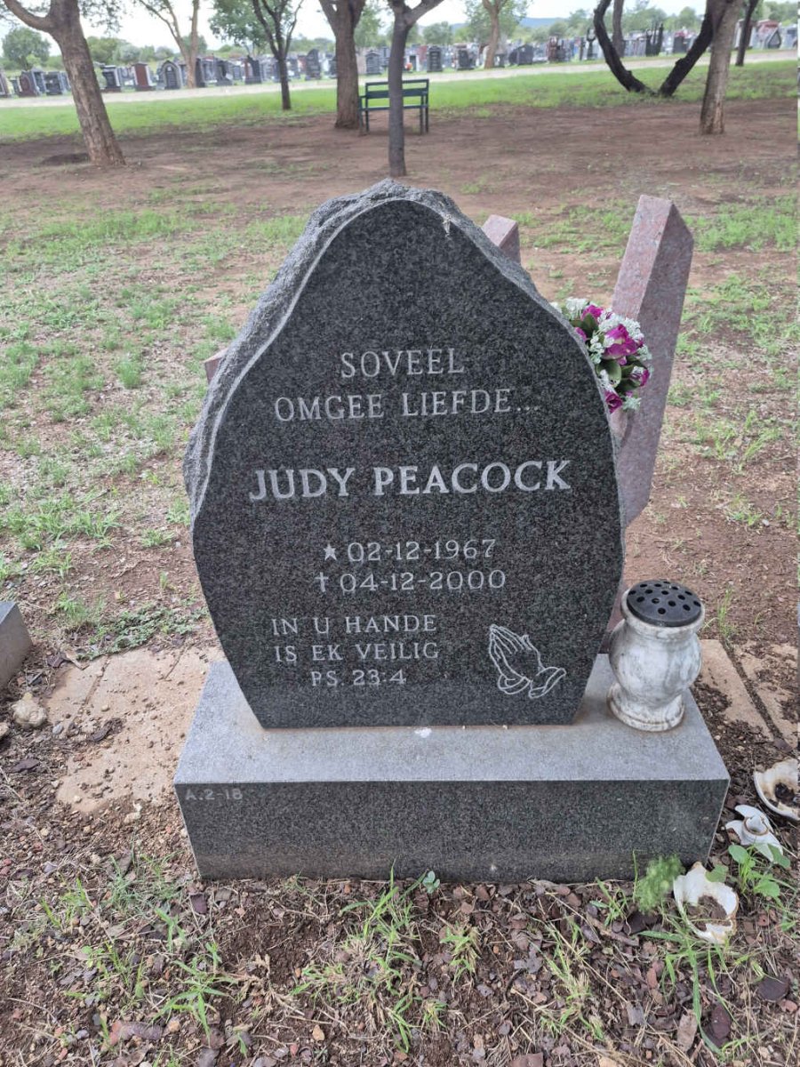 PEACOCK Judy 1967-2000
