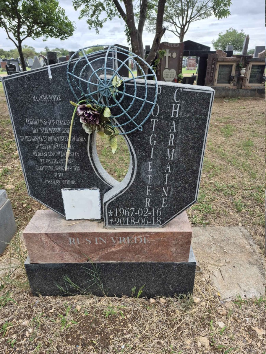 POTGIETER Charmaine 1967-2018