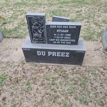 PREEZ Stiaan, du 1988-2002