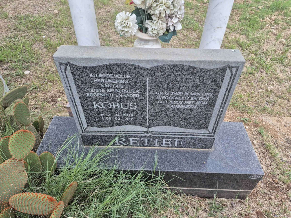 RETIEF Kobus 1979-2001