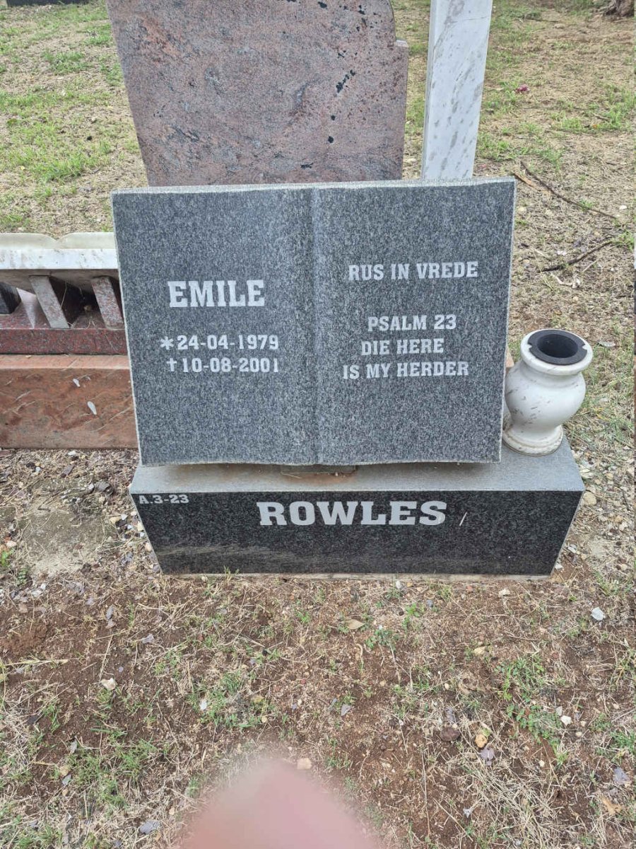 ROWLES Emile 1979-2001