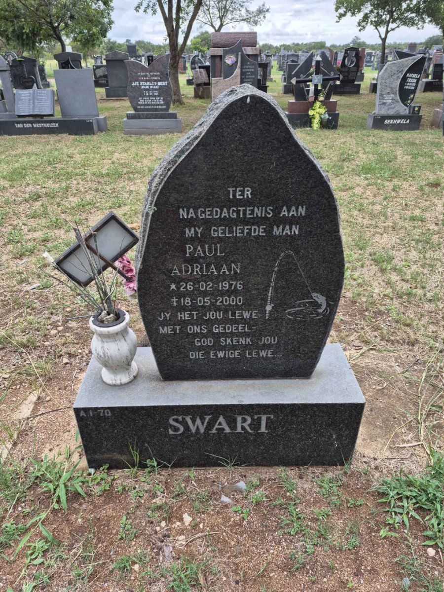 SWART Paul Adriaan 1976-2000