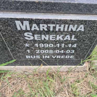 SENEKAL Niekie 1953-2004 :: SENEKAL Marthina 1990-2008 _2
