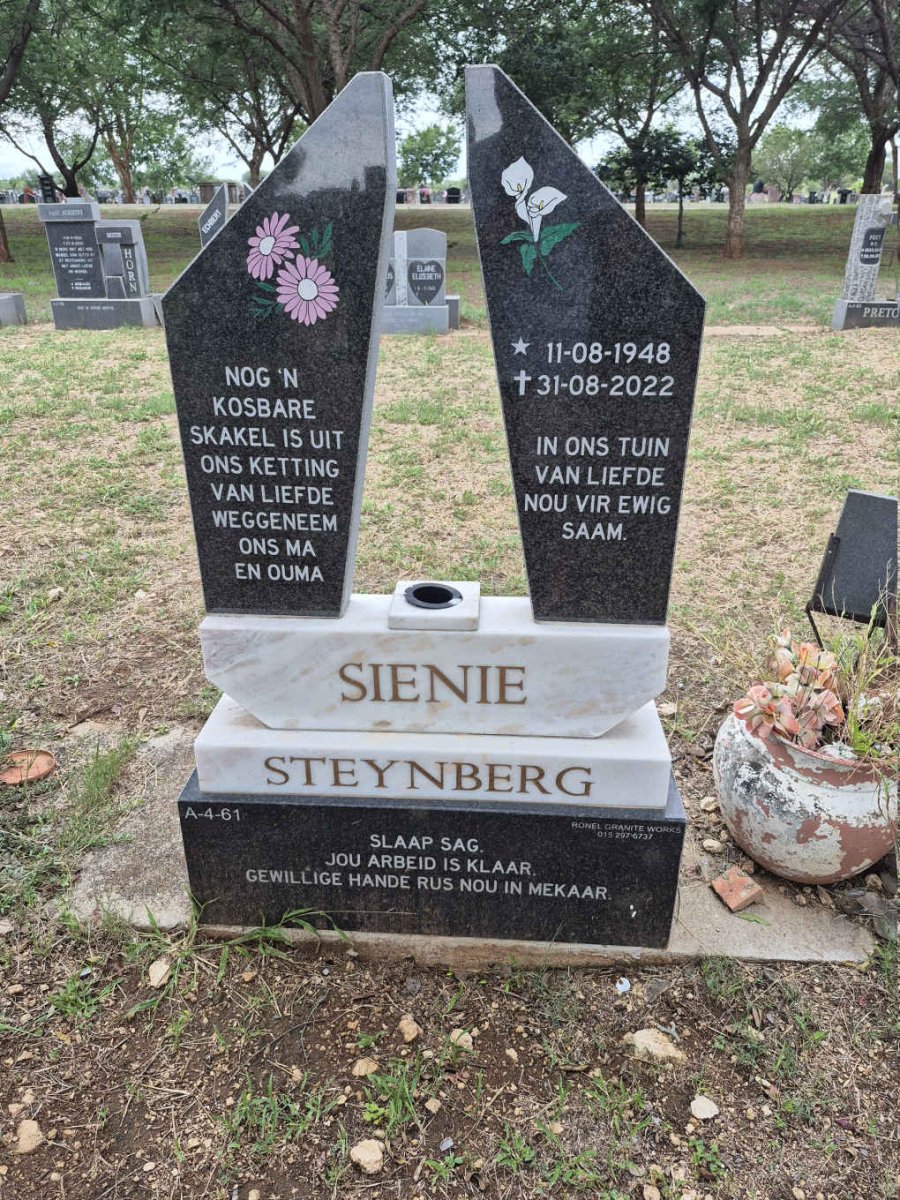 STEYNBERG Sienie 1948-2022