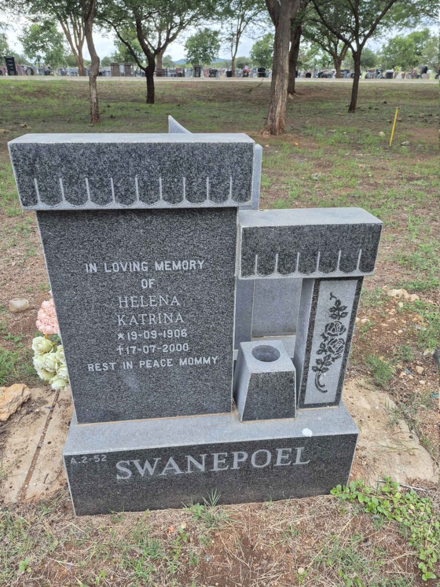 SWANEPOEL Helena Katrina 1906-2000