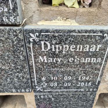 DIPPENAAR Mary Johanna 1947-2015