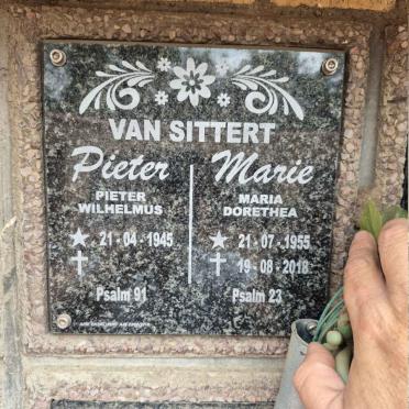 SITTERT Pieter Wilhelmus, van 1945- & Maria Dorethea 1955-2018