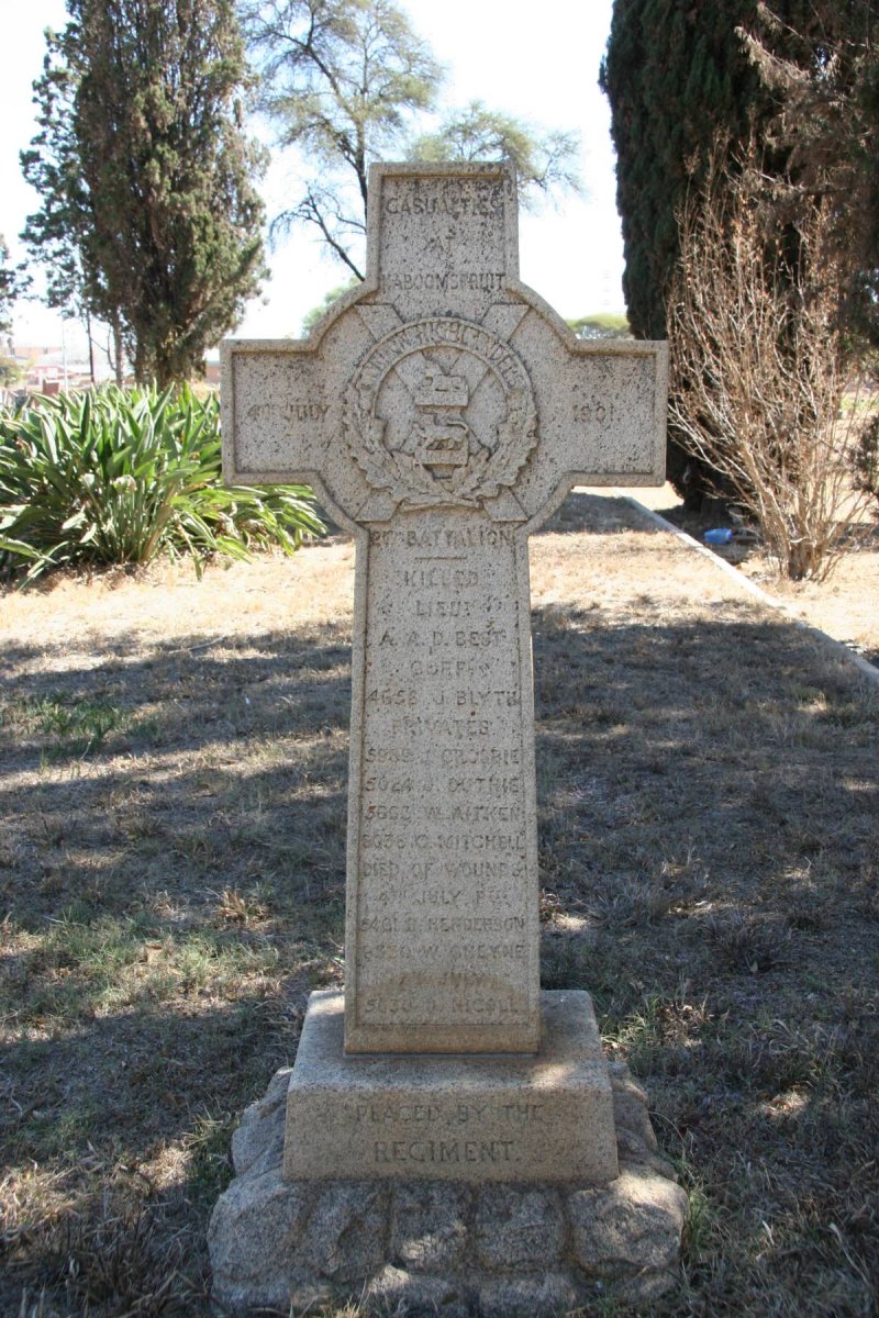 Memorial - 4 July 1901 Naboomspruit - 2nd Battalion_1