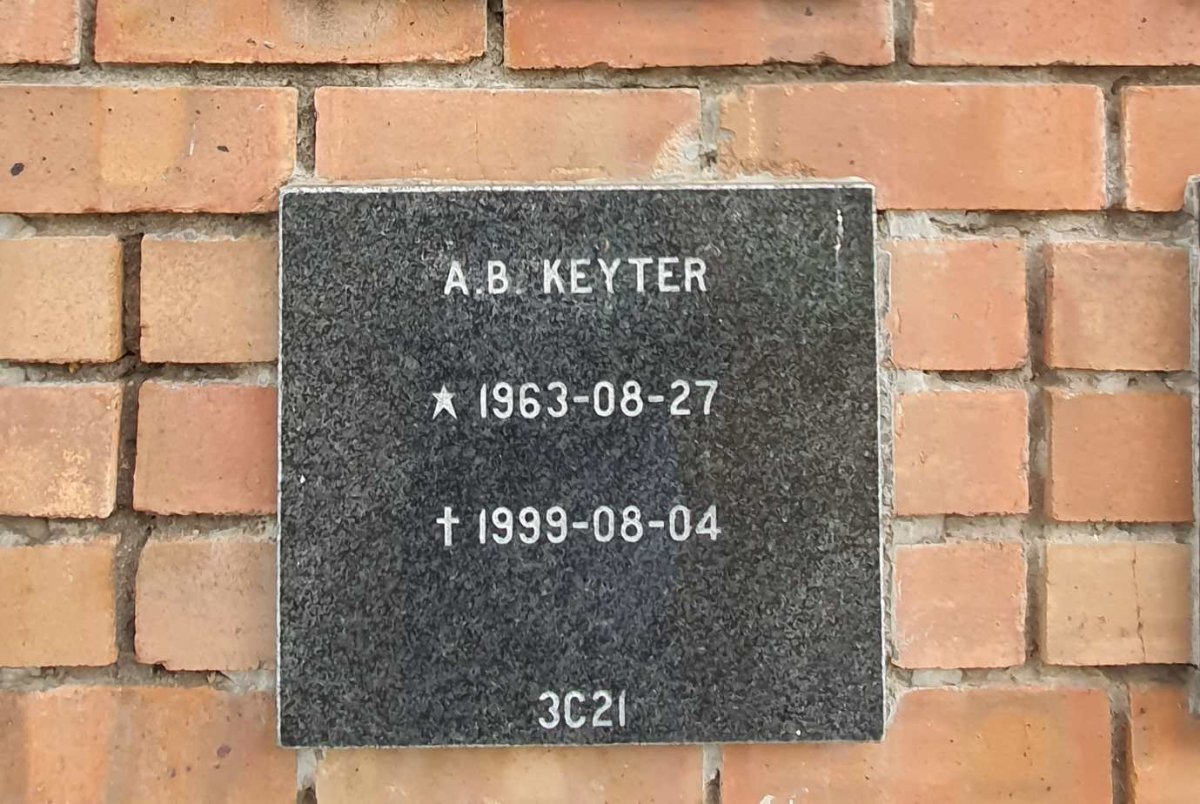 KEYTER A.B. 1963-1999