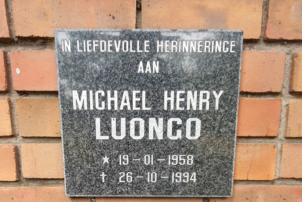 LUONGO Michael Henry 1958-1994