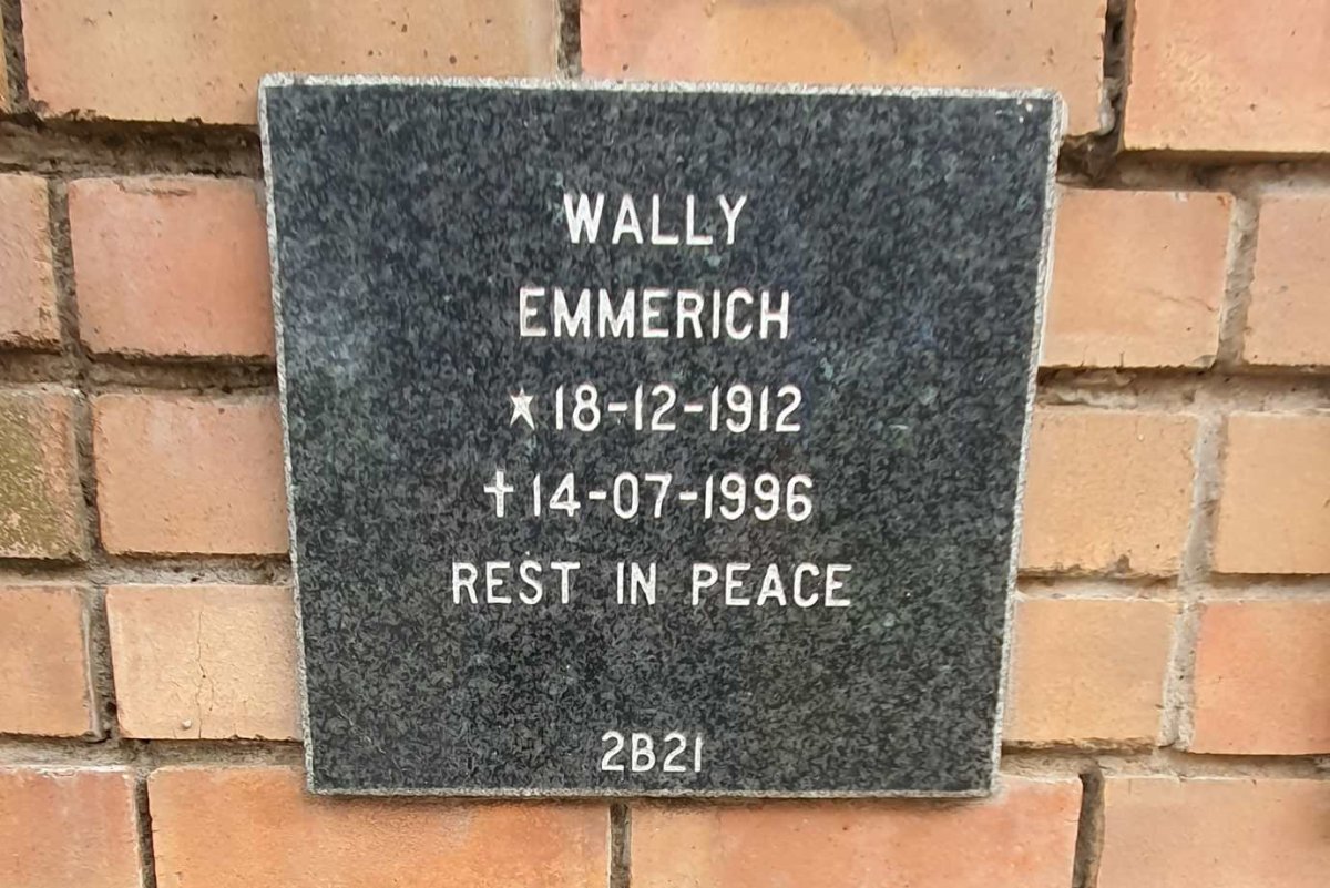 EMMERICH Wally 1912-1996