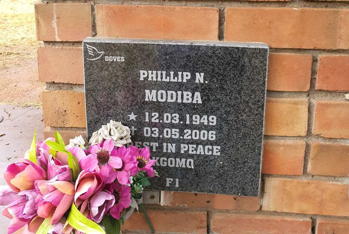 MODIBA Phillip N. 1949-2006