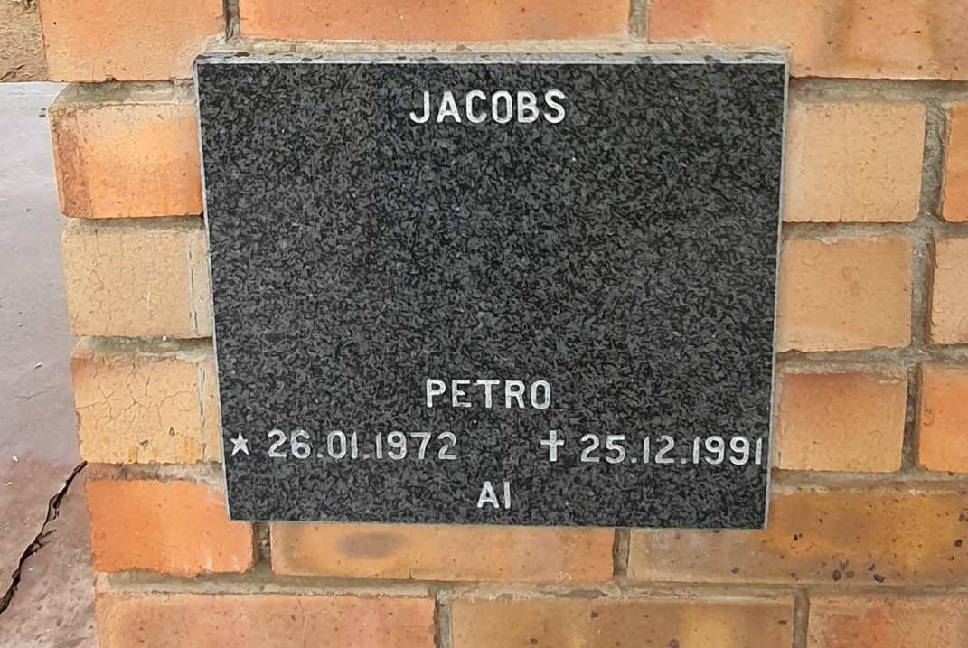 JACOBS Petro 1972-1991