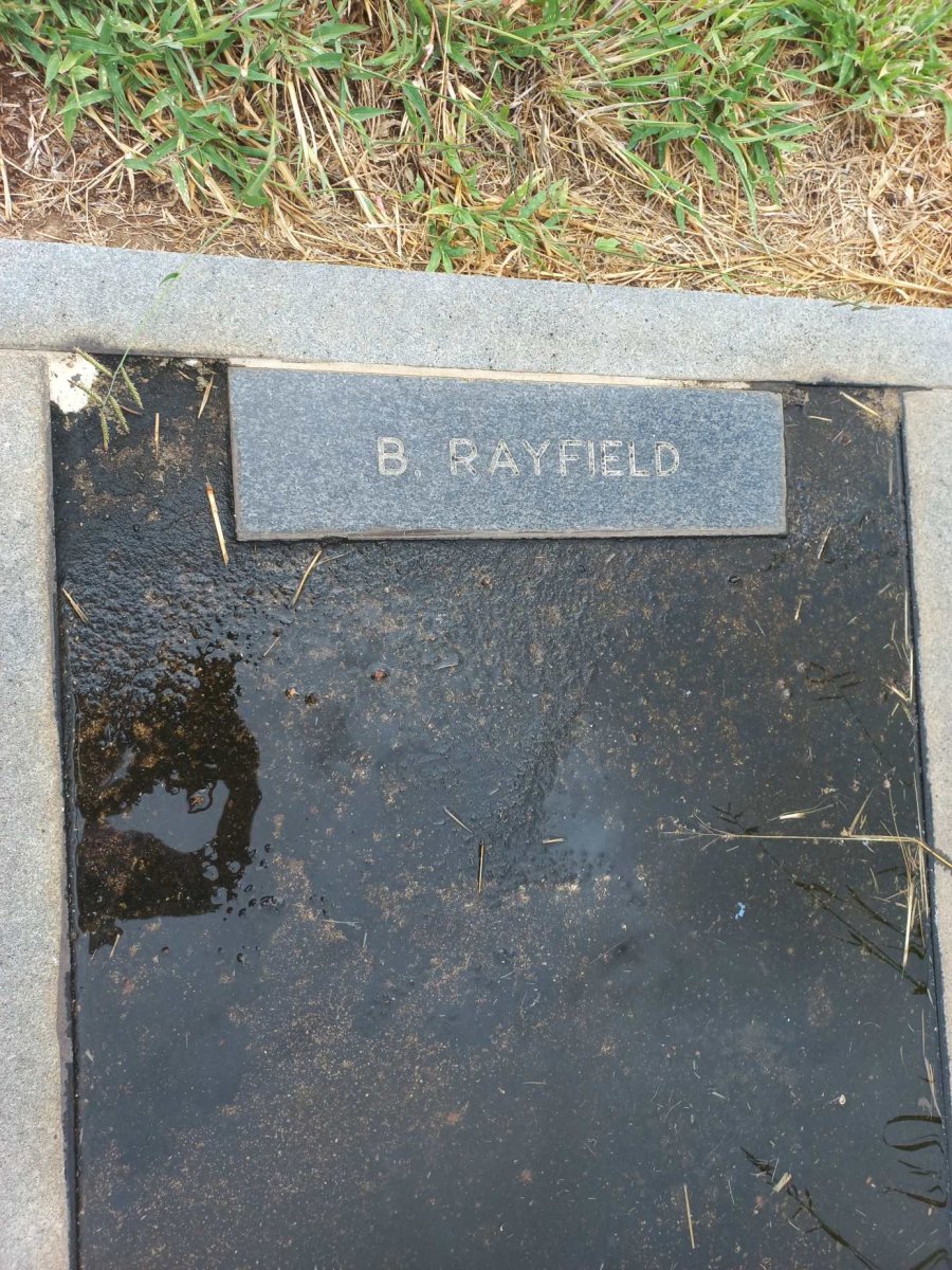 RAYFIELD Benjamin -1922
