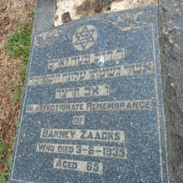 ZAACKS Barney -1935