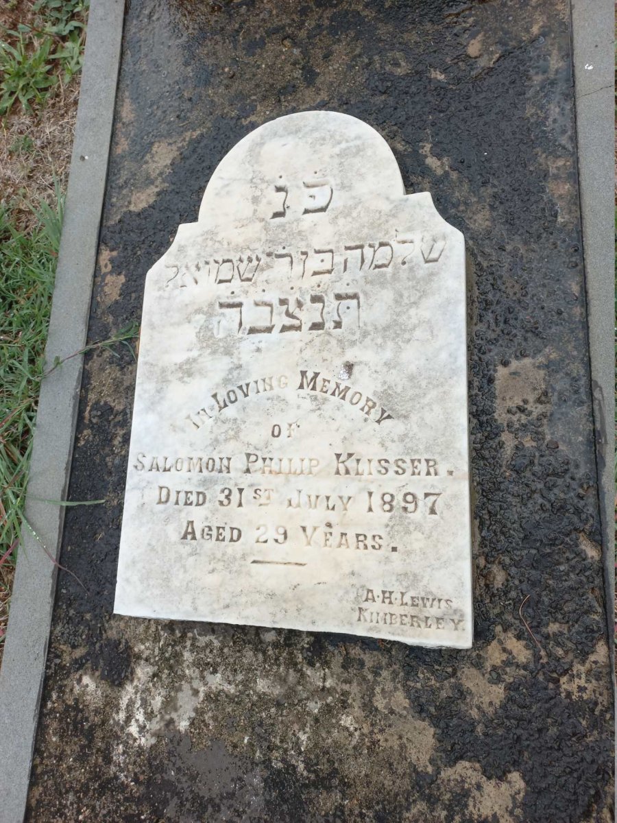 KLISSER Salomon Philip -1897