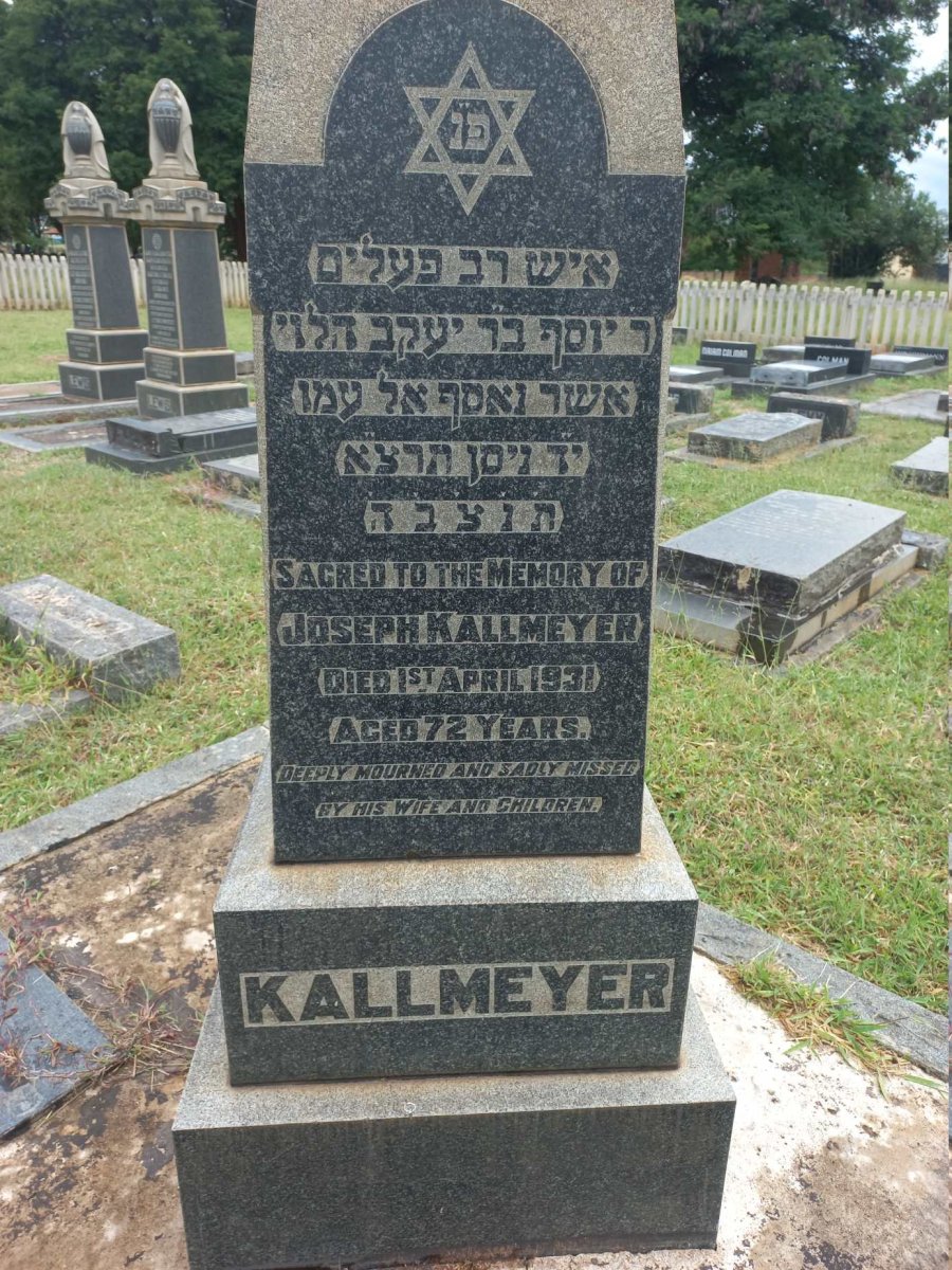 KALLMEYER Joseph -1931 & Johanna -1961_2