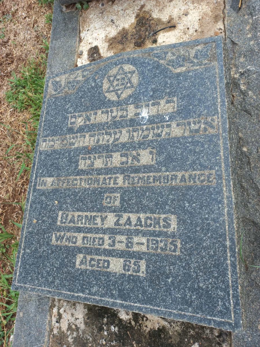 ZAACKS Barney -1935