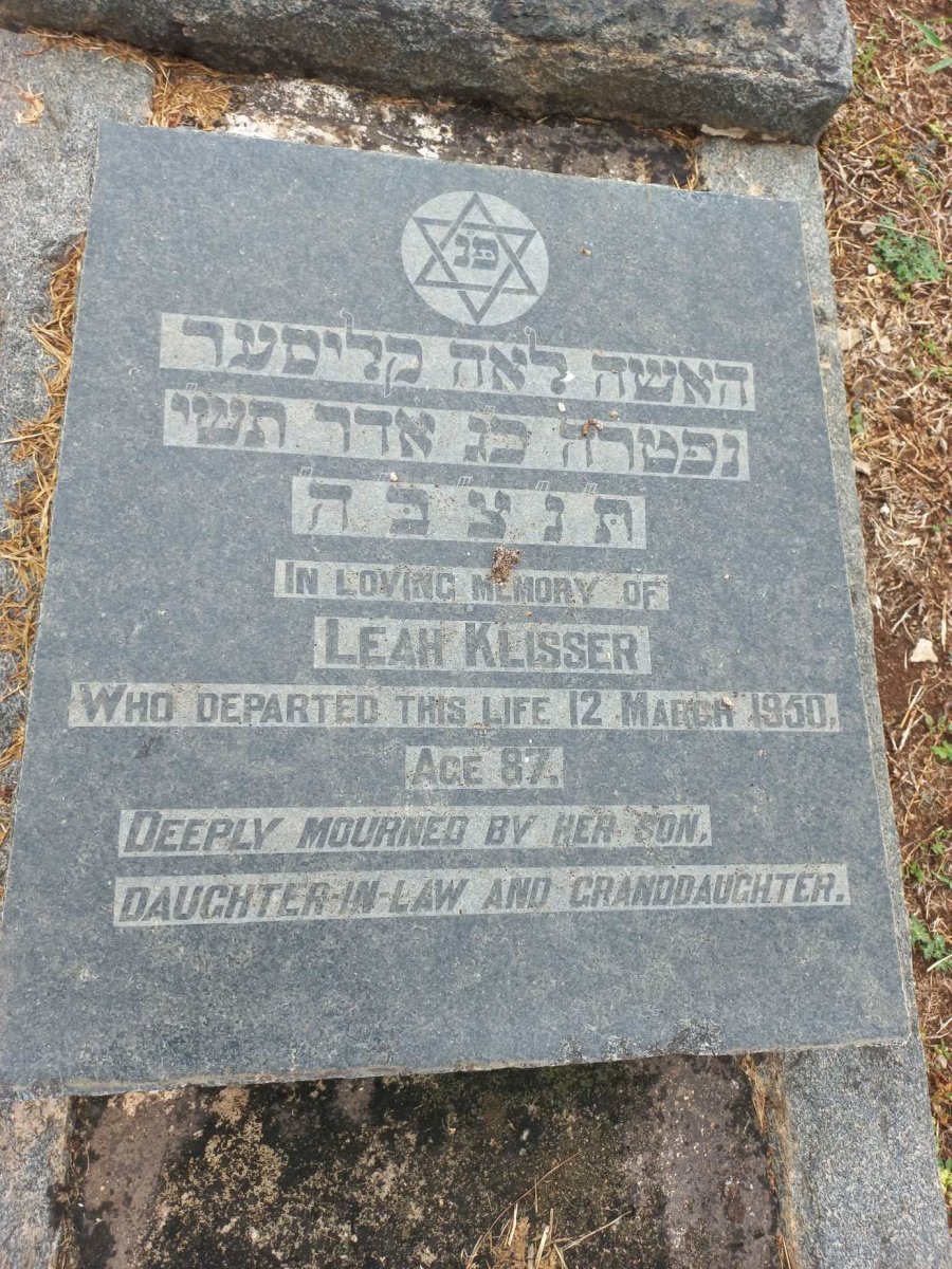 KLISSER Leah -1950