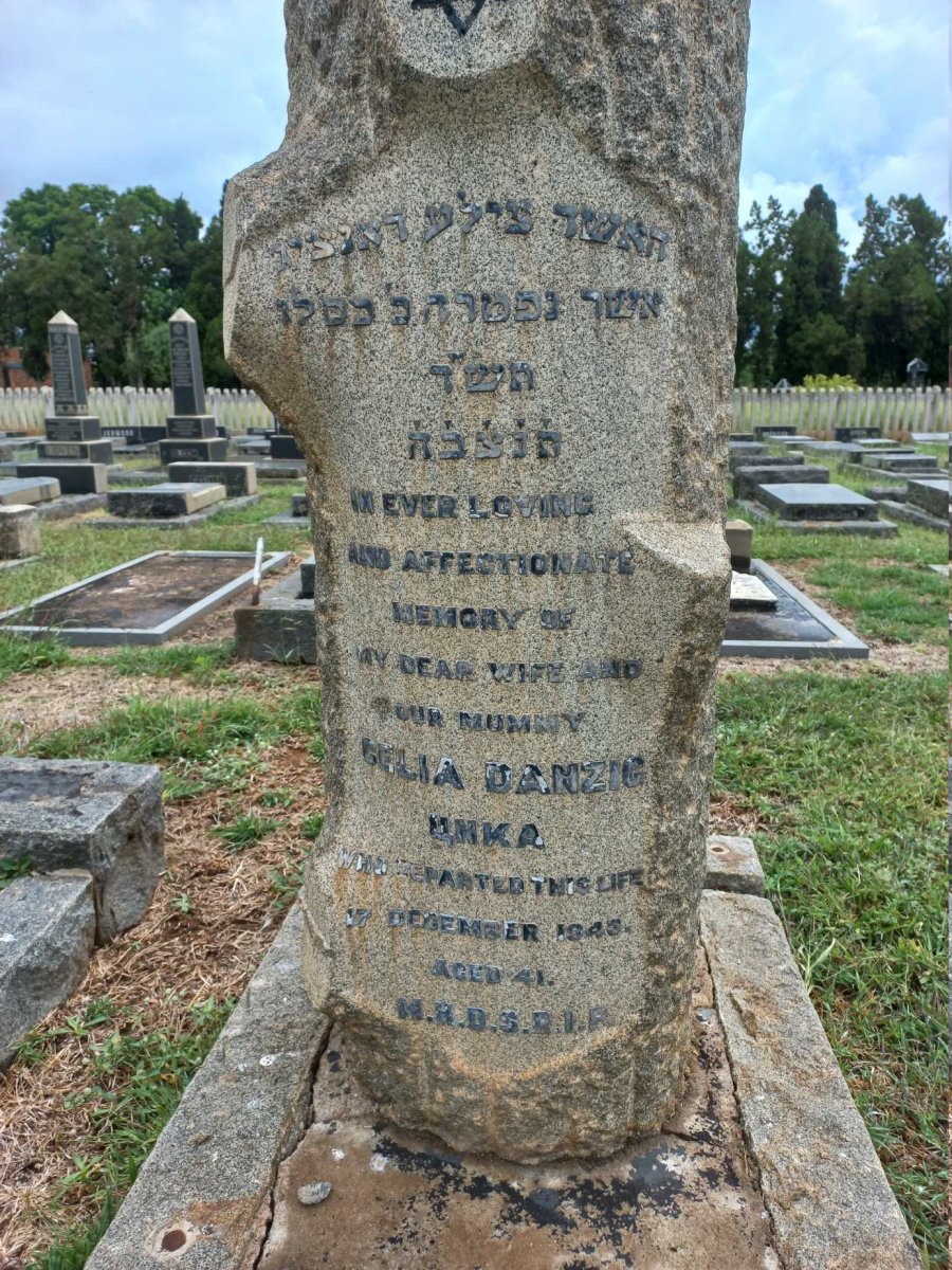 DANZIG Celia -1943