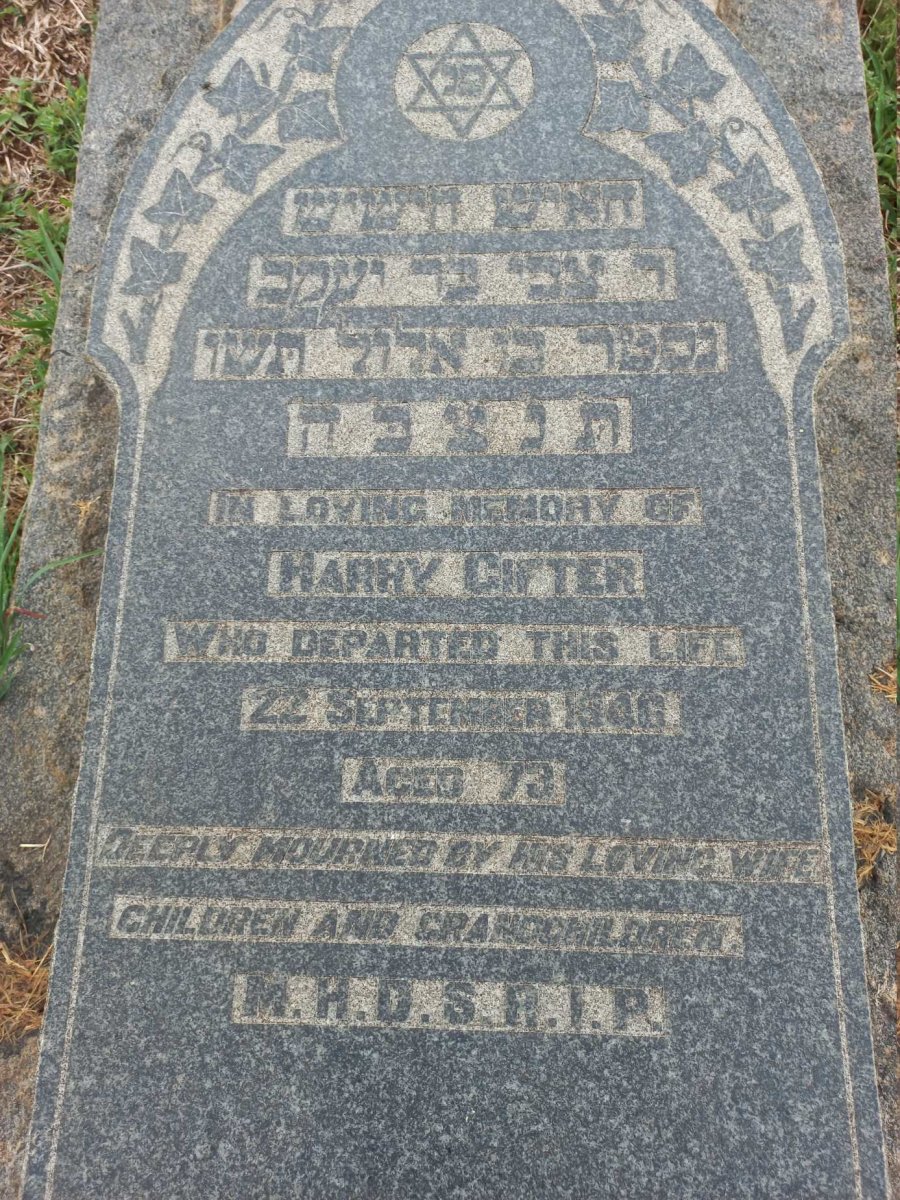 GIFTER Harry -1946