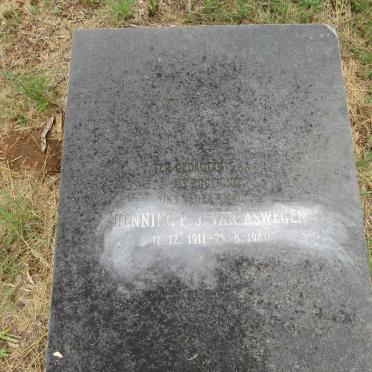 ASWEGEN Henning P.J., van 1911-1980