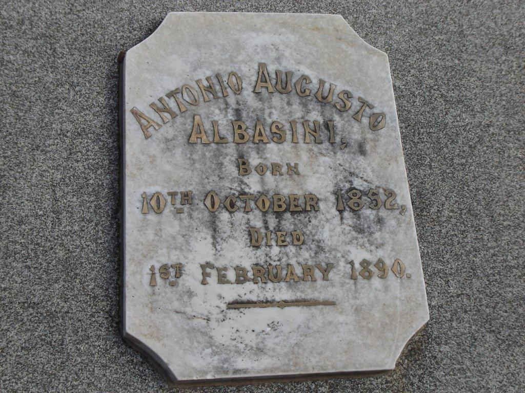 ALBASINI Antonio Augusto 1852-1890