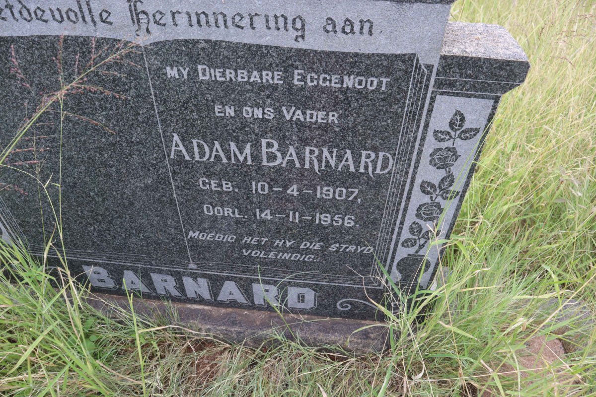 BARNARD Adam 1907-1956