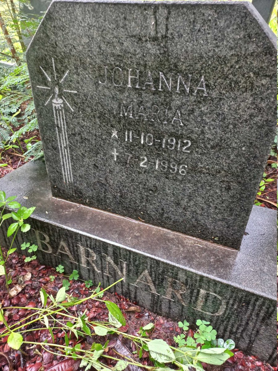 BARNARD Johanna Maria 1912-1996