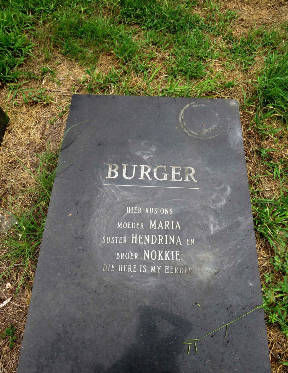 BURGER Maria :: BURGER Hendrina :: BURGER Nokkie