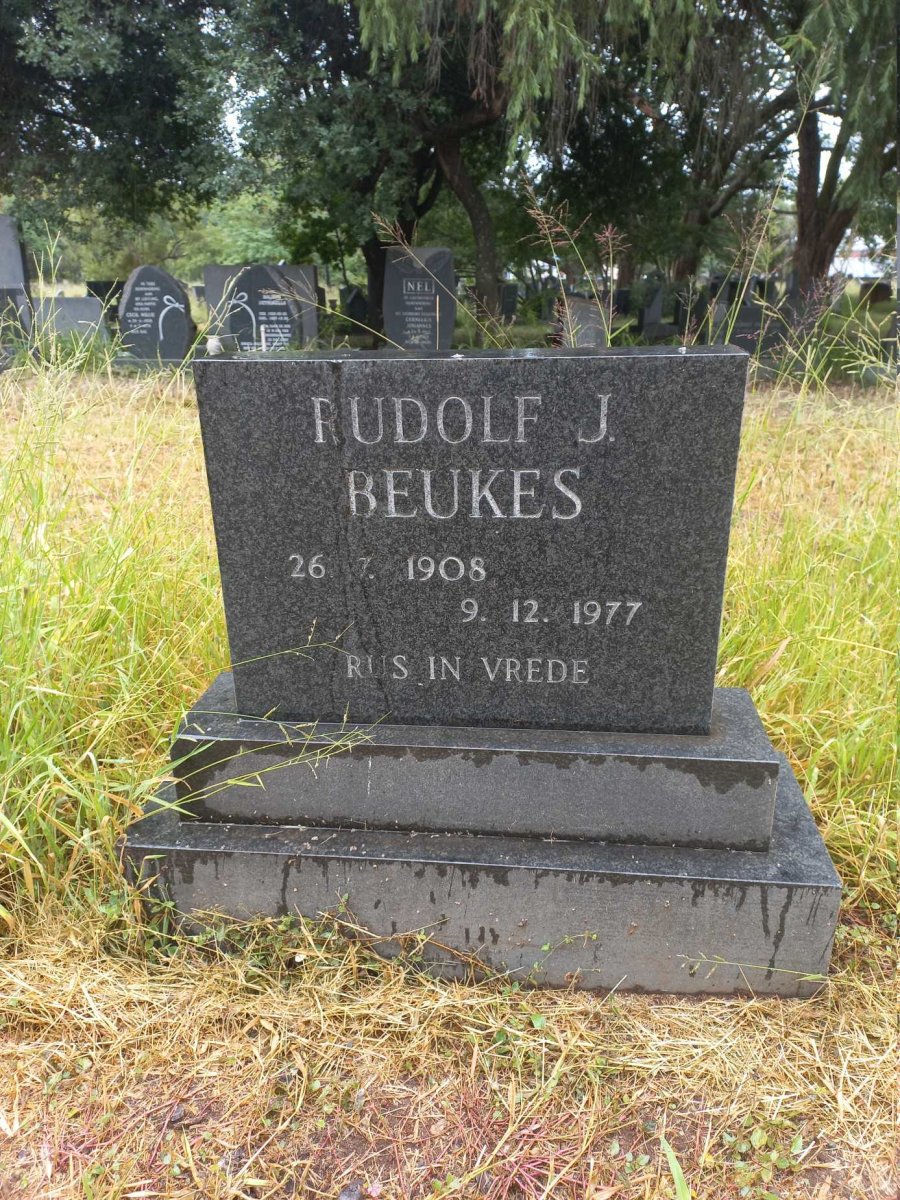 BEUKES Rudolf J. 1908-1977