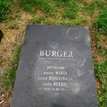 BURGER Maria :: BURGER Hendrina :: BURGER Nokkie