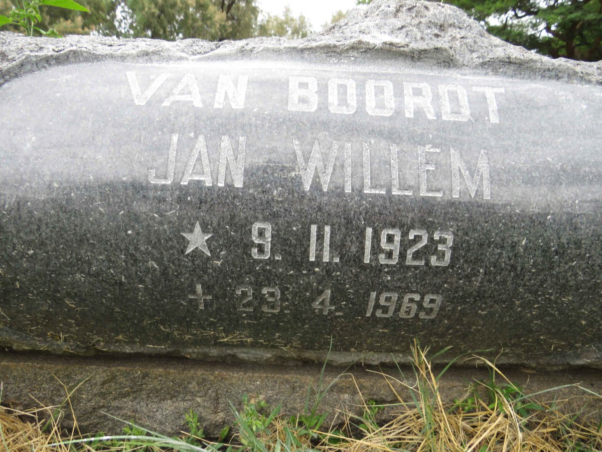 BOORDT Jan Willem, van 1923-1969