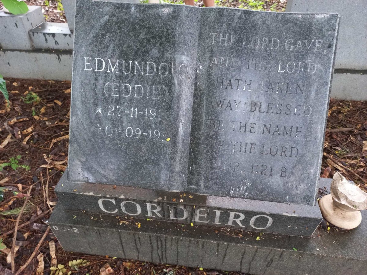 CORDEIRO Edmundo O. 192?-1991