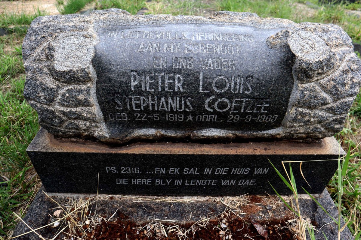 COETZEE Pieter Louis Stephanus 1919-1983